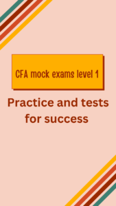 CFA mock exams level 1